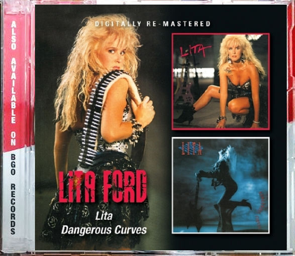 LITA FORD - Lita + Dangerous Curves [2-CD BGO Records remastered] (2017) full