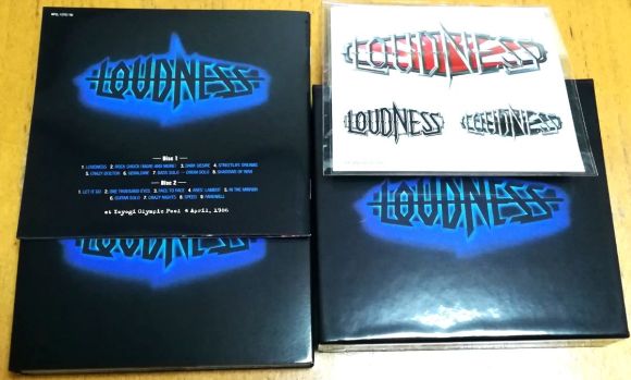 LOUDNESS - 8186 Now and Then [Japan only 4-CD Box] (2017) Full pack