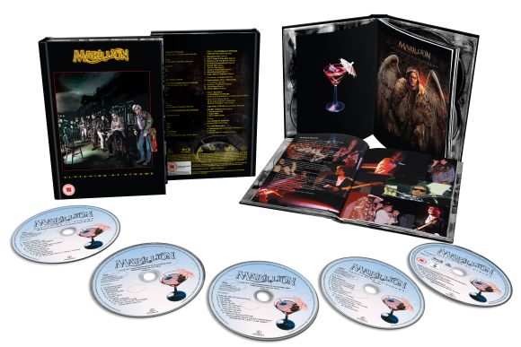 MARILLION - Clutching At Straws [Ltd. Deluxe Edition 4-CD Box Set remixed / remastered] (2018)  box