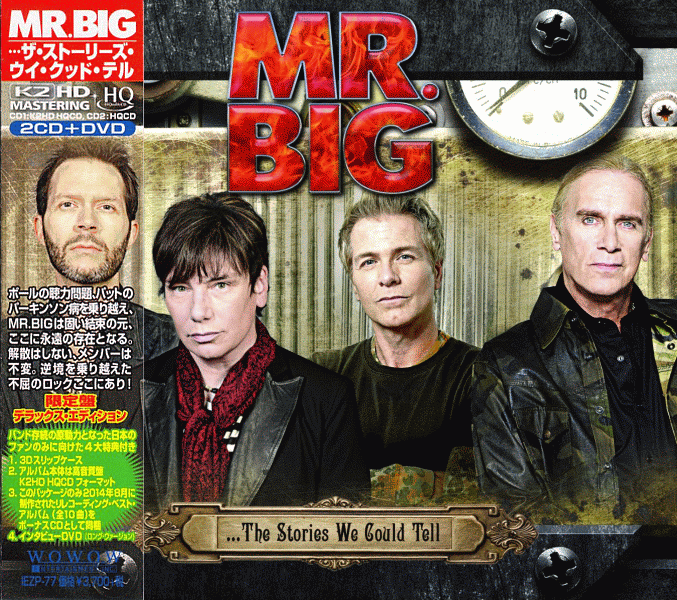 Mr. BIG - The Stories We Could Tell [2CD Japan LTD. K2HD] disc 1 full