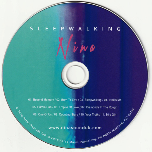 NINA - Sleepwalking (2018) disc