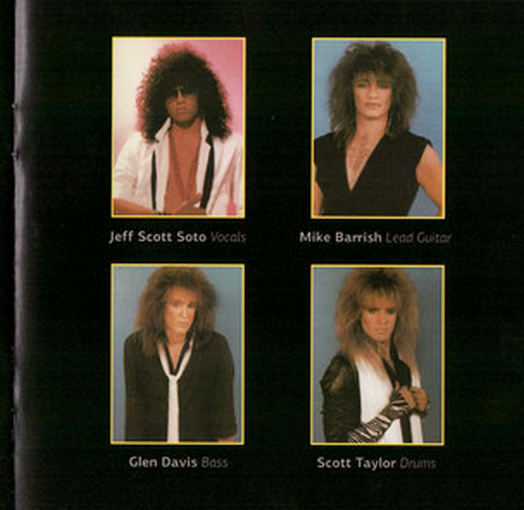 PANTHER (Jeff Scott Soto first band) - Panther +4 [Digitally Remastered] booklet