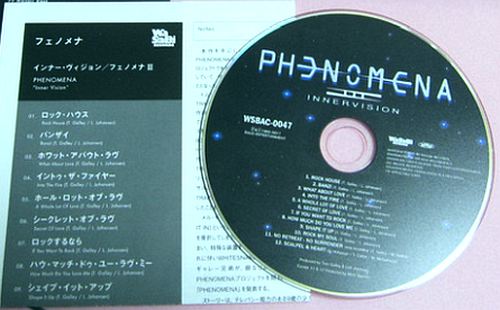 PHENOMENA III - Inner Vision [Japanese Remastered reissue +2] (2017) cd