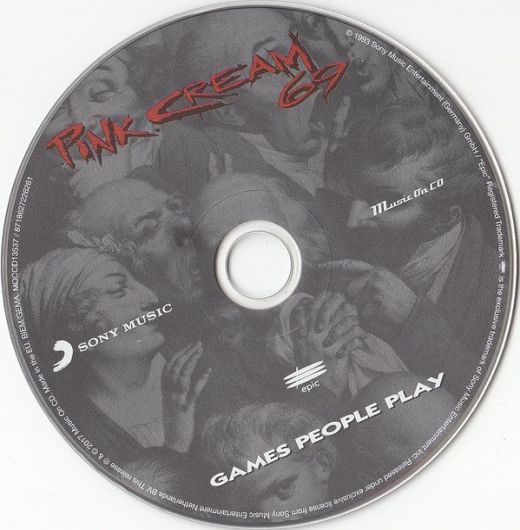 PINK CREAM 69 - Games People Play {2017 Reissue} disc