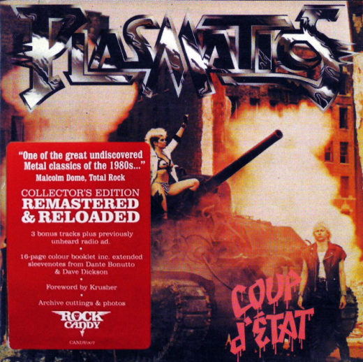 PLASMATICS - Coup d'Etat [Rock Candy remastered +4] full