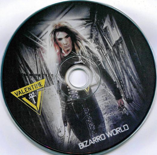 ROBBY VALENTINE - Bizarro World (2018 reissue) disc