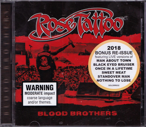 ROSE TATTOO - Blood Brothers (2018 Bonus Reissue) full