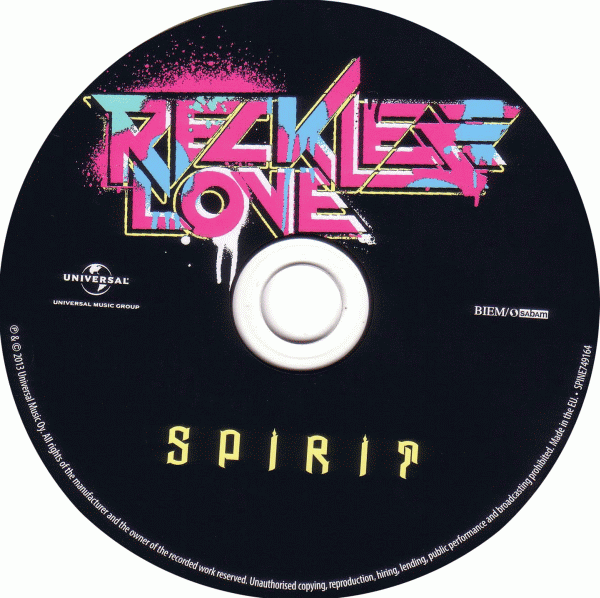 RECKLESS LOVE - Spirit [UK edition + 2] CD photo