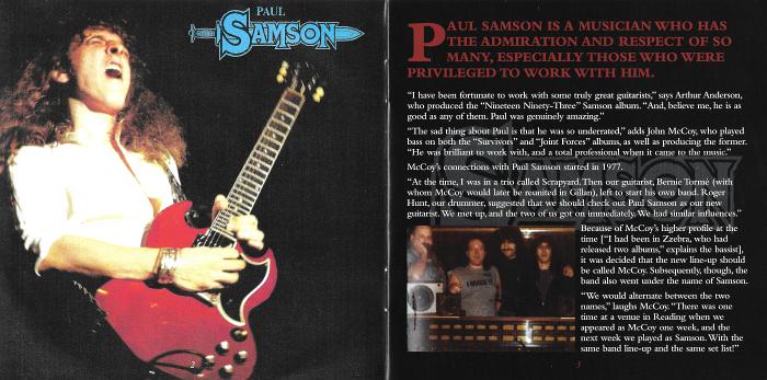 SAMSON - Joint Forces: 1986-1993 [Expanded Edition remastered] (2017) booklet