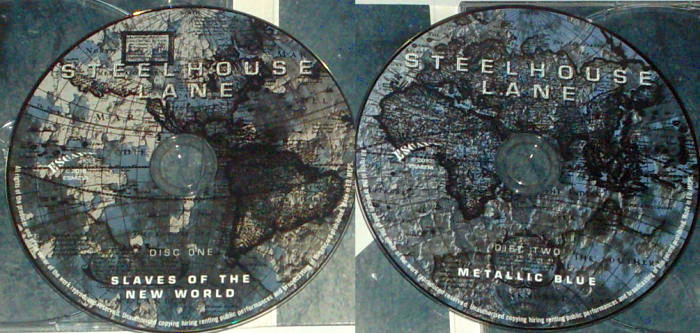 STEELHOUSE LANE - Slaves Of The New World + Metallic Blue [2-CD Remastered] discs