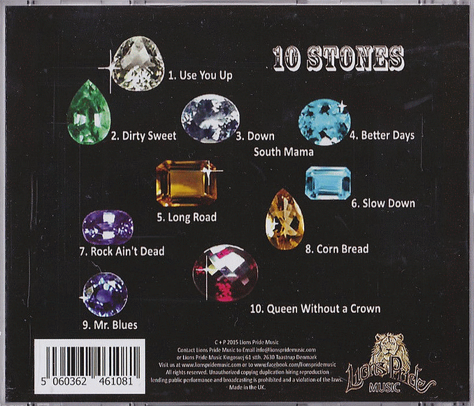 STONE MACHINE - 10 Stones (2016) back