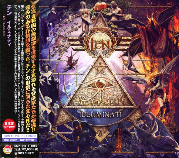 TEN - Illuminati [Japan Edition +1] (2018) full