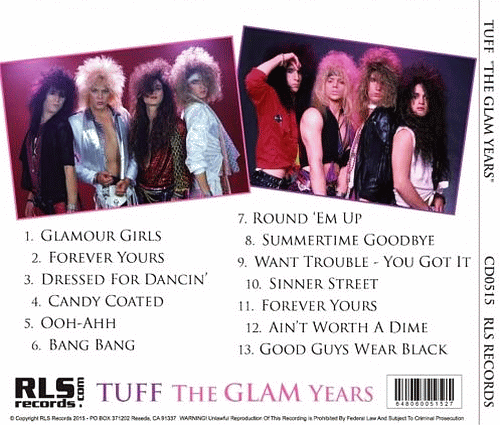 TUFF - The Glam Years 1985-1989 [remastered] back