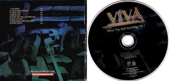 VIVA - What The Hell Is Going On! [Axe Killer Remaster] Out Of Print - CD