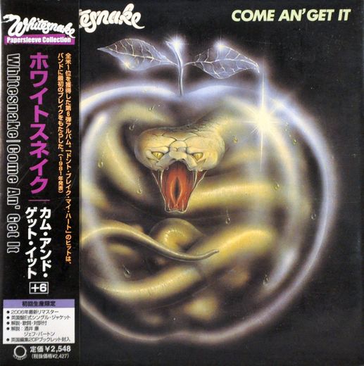WHITESNAKE - Come An' Get It [Japan SHM-CD remastered MiniLP +6] full