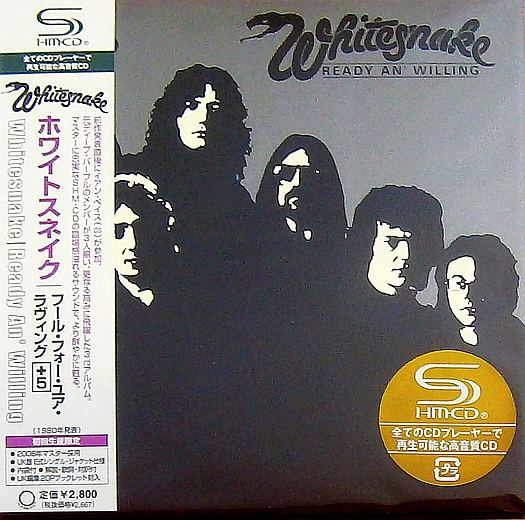 WHITESNAKE - Ready An' Willing [Japan SHM-CD remastered MiniLP +5] full