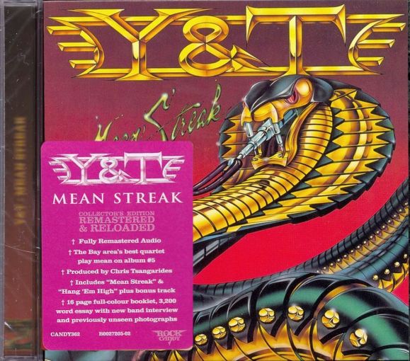 Y&T - Mean Streak [Rock Candy remastered +1] (2018) full