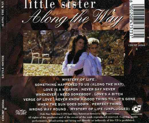 LITTLE SISTER - Along The Way - back