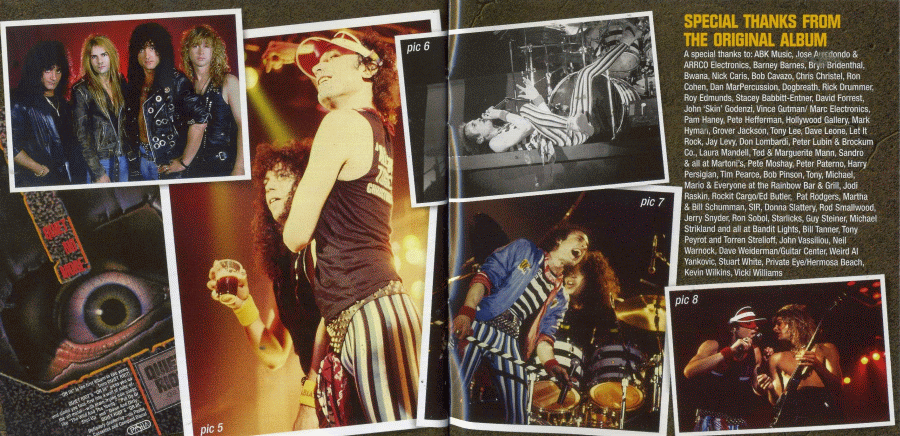 QUIET RIOT - III [Rock Candy remaster] booklet