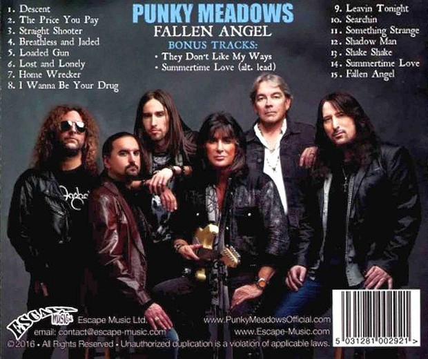 PUNKY MEADOWS - Fallen Angel [Special Edition +2] (2016) back