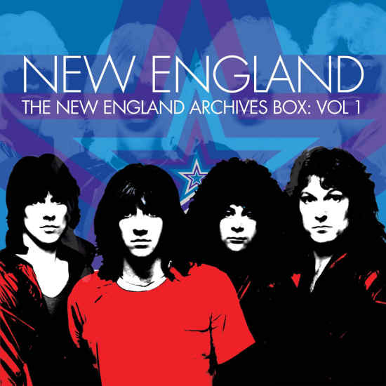 NEW ENGLAND - The New England Archives Box [Hear No Evil 5-CD Set] (2019) full