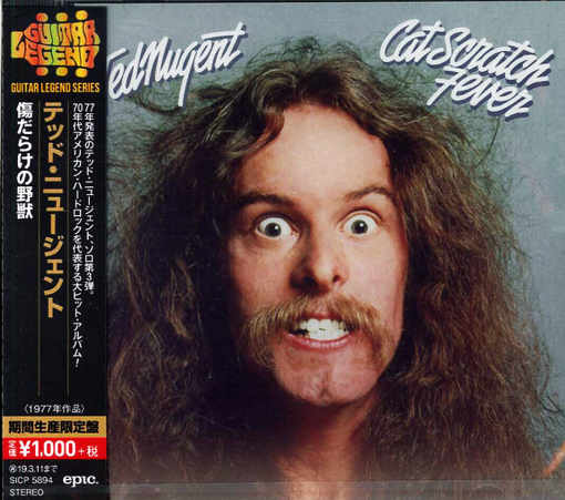 TED NUGENT - Cat Scratch Fever +2 [Japan Guitar Legend Series Ltd. Pressing remastered] (2018) *EXCLUSIVE* full