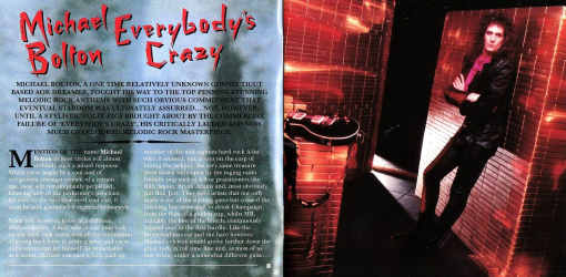 MICHAEL BOLTON - Everybody's Crazy [Rock Candy Remastered] booklet