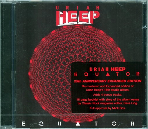 URIAH HEEP - Equator [Rock Candy Remastered +4] (25th Anniversary Expanded Edition) full