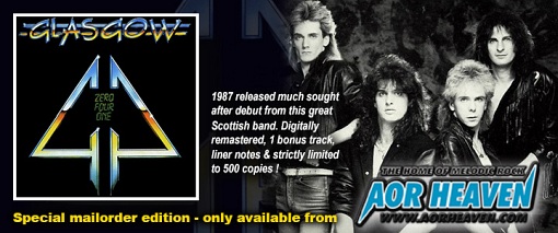 GLASGOW - Zero Four One +1 [AOR Heaven Limited Edition remaster] (2021) banner