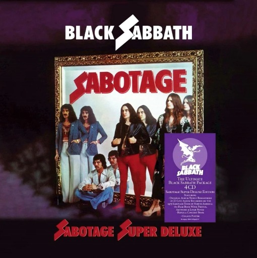 BLACK SABBATH - Sabotage [Super Deluxe Edition 4-Disc Box] (2021) full