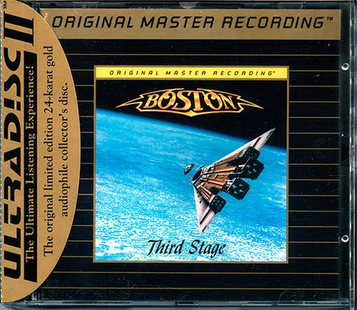 Origin master. Third Stage Boston. Boston 1986 third Stage CD. Original Master recording. CD Boston Gold.