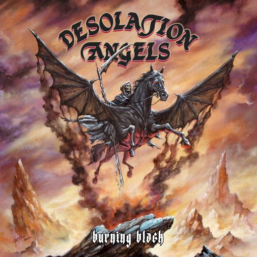 DESOLATION ANGELS - Burning Black (2022) - full