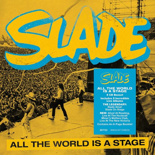 SLADE - All The World Is A Stage [5-CD Box Set] (2022) *Exclusive* - full