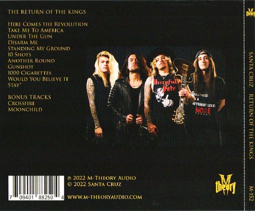 SANTA CRUZ - The Return of the Kings [physical CD +2] back