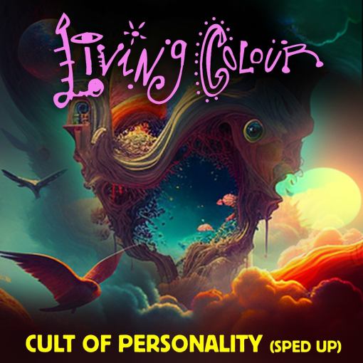 LIVING COLOUR (feat Steve Vai) - Cult of Personality [Re-Recorded - Sped Up] (2023) - full