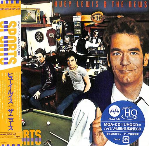 HUEY LEWIS & THE NEWS - Sports +22 [Japan UHQCD / MQA mini LP remastered] (2023) HQ *Exclusive* - full