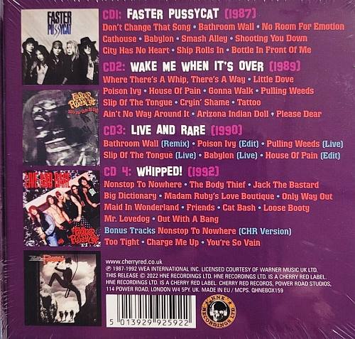 FASTER PUSSYCAT - Babylon : The Elektra Years 1987-1992 [4CD Box Set] back