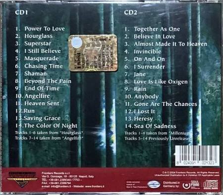 MILLENIUM (Jorn) - The Best Of... And More [Frontiers Music 2-CD / 10 unreleased tracks] back cover