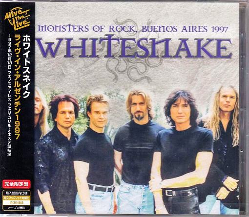 WHITESNAKE - Monsters Of Rock Buenos Aires 1997 [Alive The Live Japan release only] (2022) *Exclusive* - full
