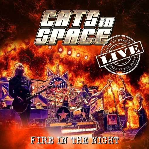 CATS IN SPACE - Fire in the Night (Live) (2024) *HQ* - full