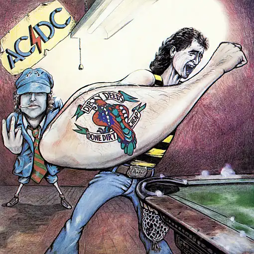 AC/DC - Dirty Deeds Done Dirt Cheap [Australian vinyl Albert Productions label 1976] HQ *Exclusive* - full