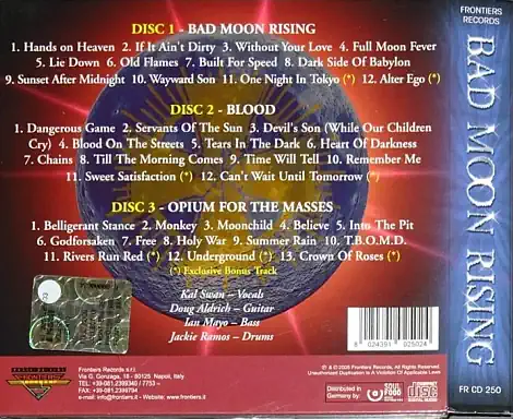 BAD MOON RISING - Full Moon Collection box