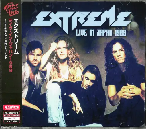 EXTREME - Live In Japan 1989 [Alive The Live series / Japan release only] (2024) HQ *0dayrox Exclusive* - full